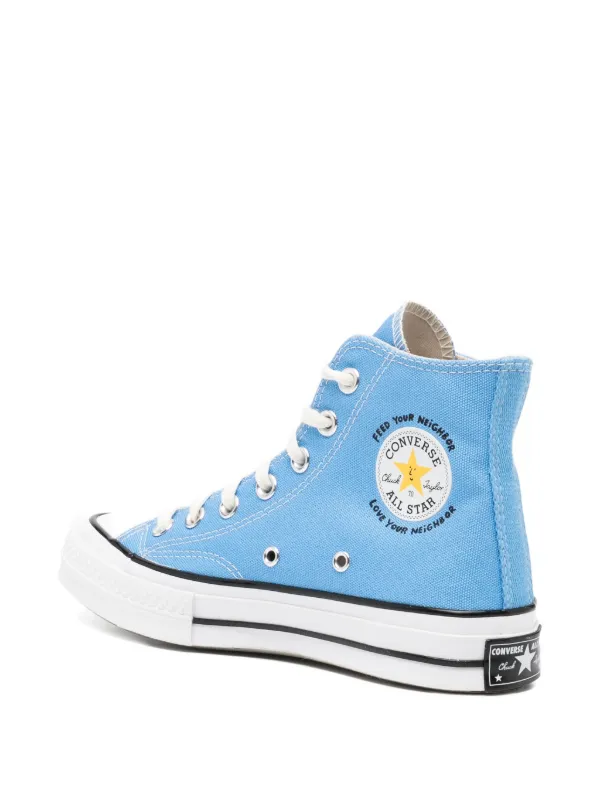 SKY-HI’sTHE BEST Sky High Farm x Converse Workwear Chuck 70 Sneakers | Blue | FARFETCH