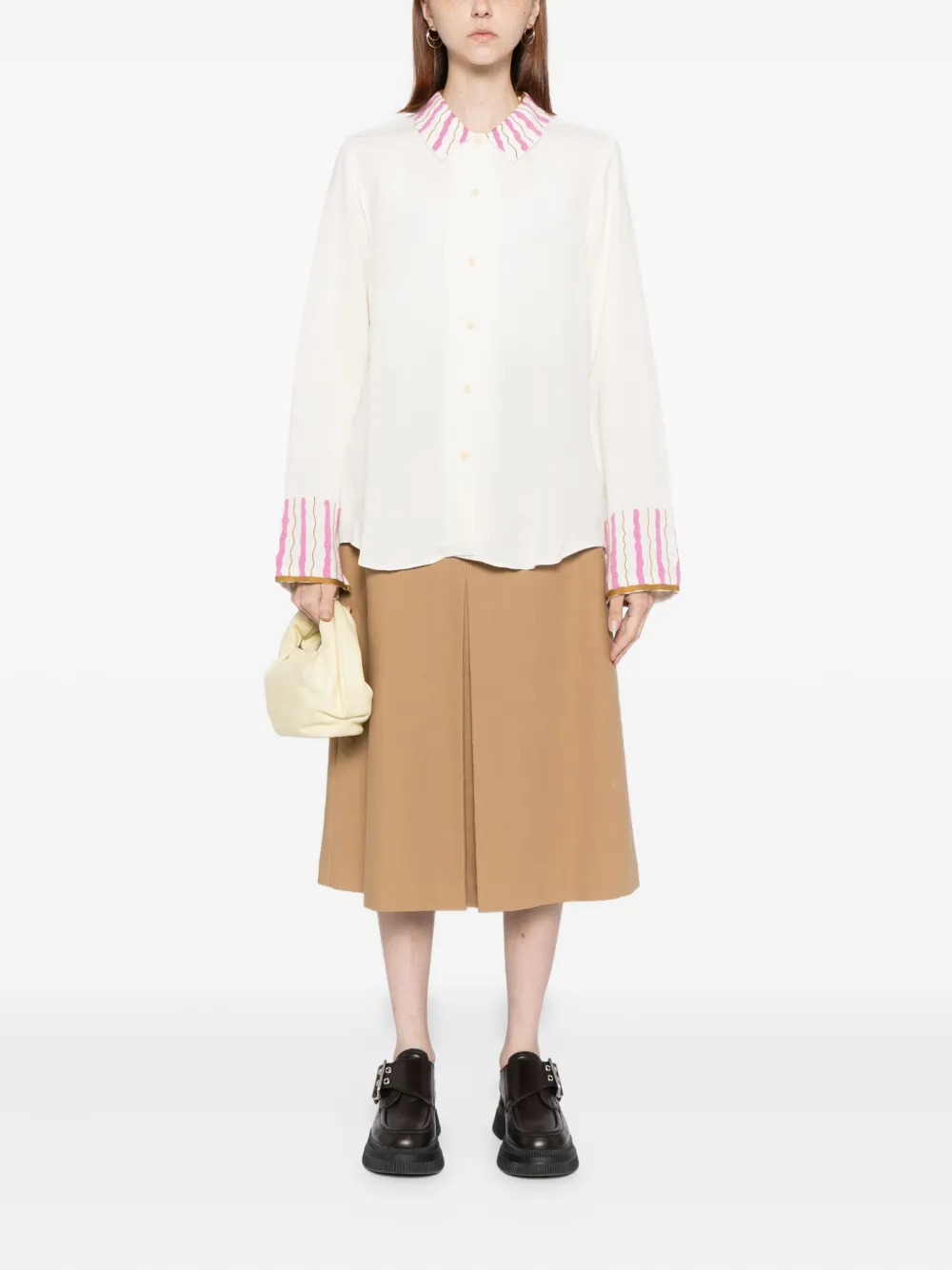 Jupe By Jackie Gampola blouse - Beige