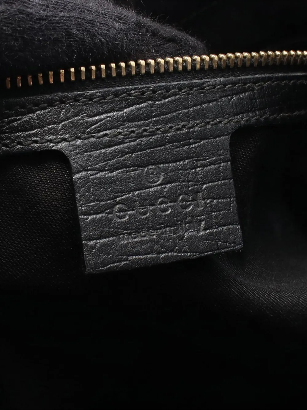 Pre-owned Gucci 2000-2015 Gg Canvas Hasler Web Tote Bag In Black