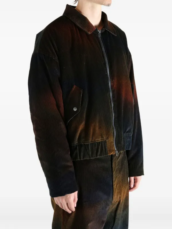 The Elder Statesman Corduroy Jacket | Blue | FARFETCH NO