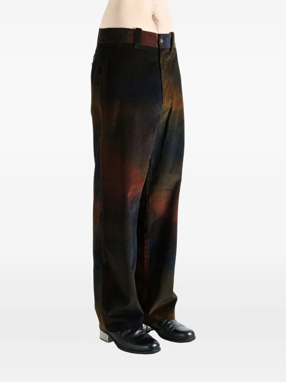 The Elder Statesman Gradient Casual Pants In Black