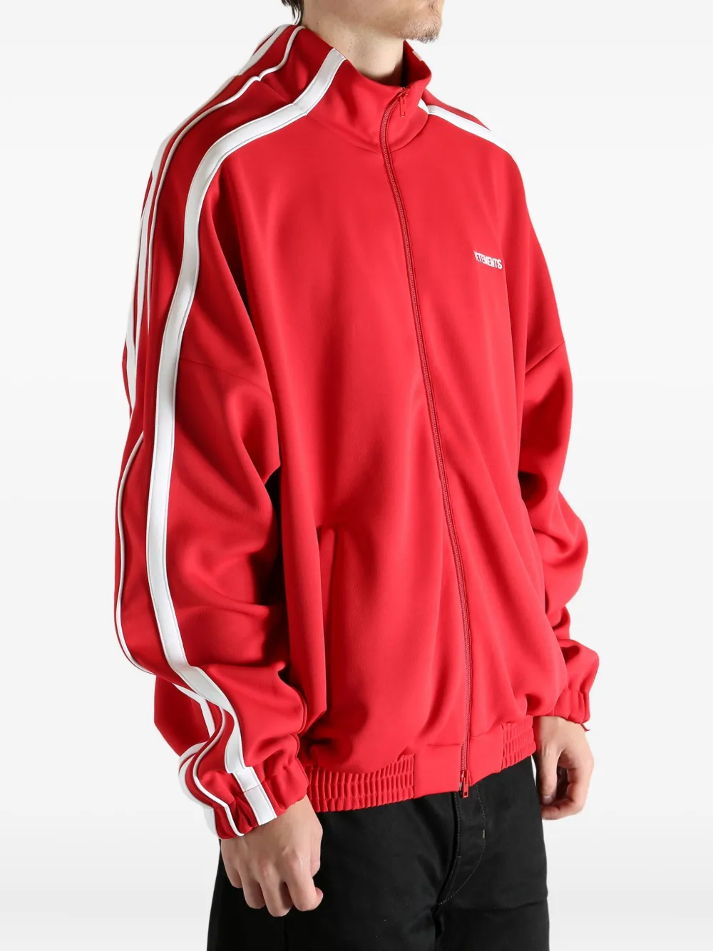 Vetements Gym Track Jacket In Red