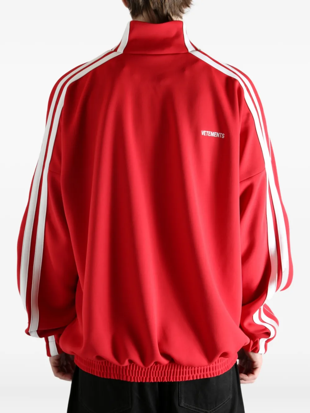 Vetements Gym Track Jacket In Red