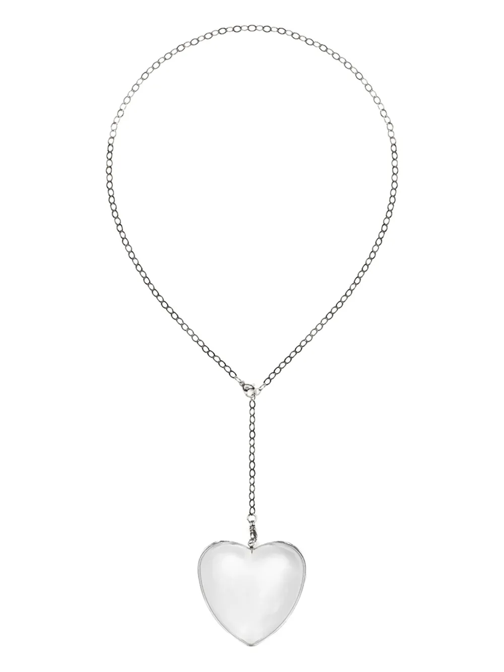 The Good Statement small Heart necklace | White | Image 1