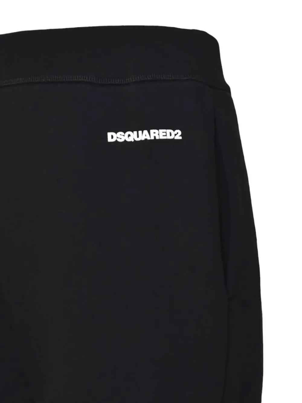 DSQUARED2 Broek met toelopende pijpen Zwart