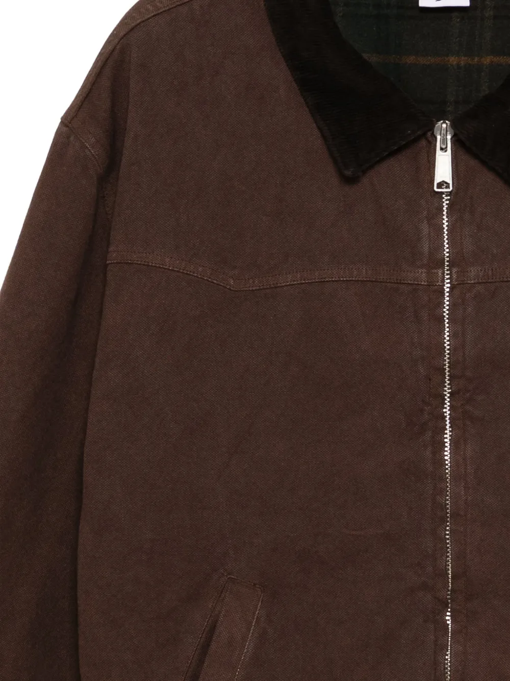 Sky High Farm Work Jacket In Brown