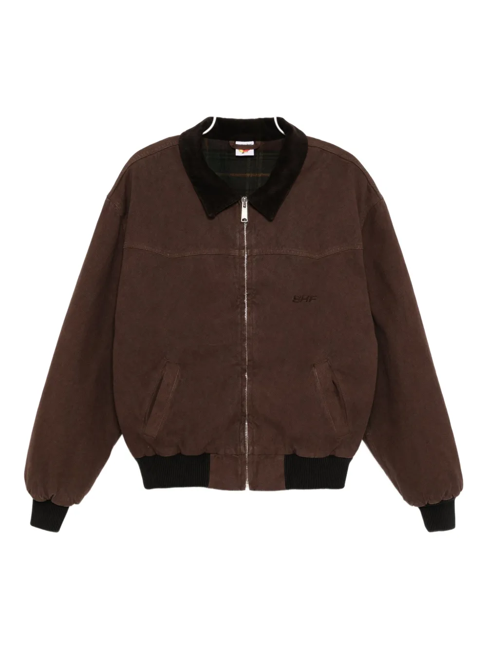 Sky High Farm Work Jacket In Brown