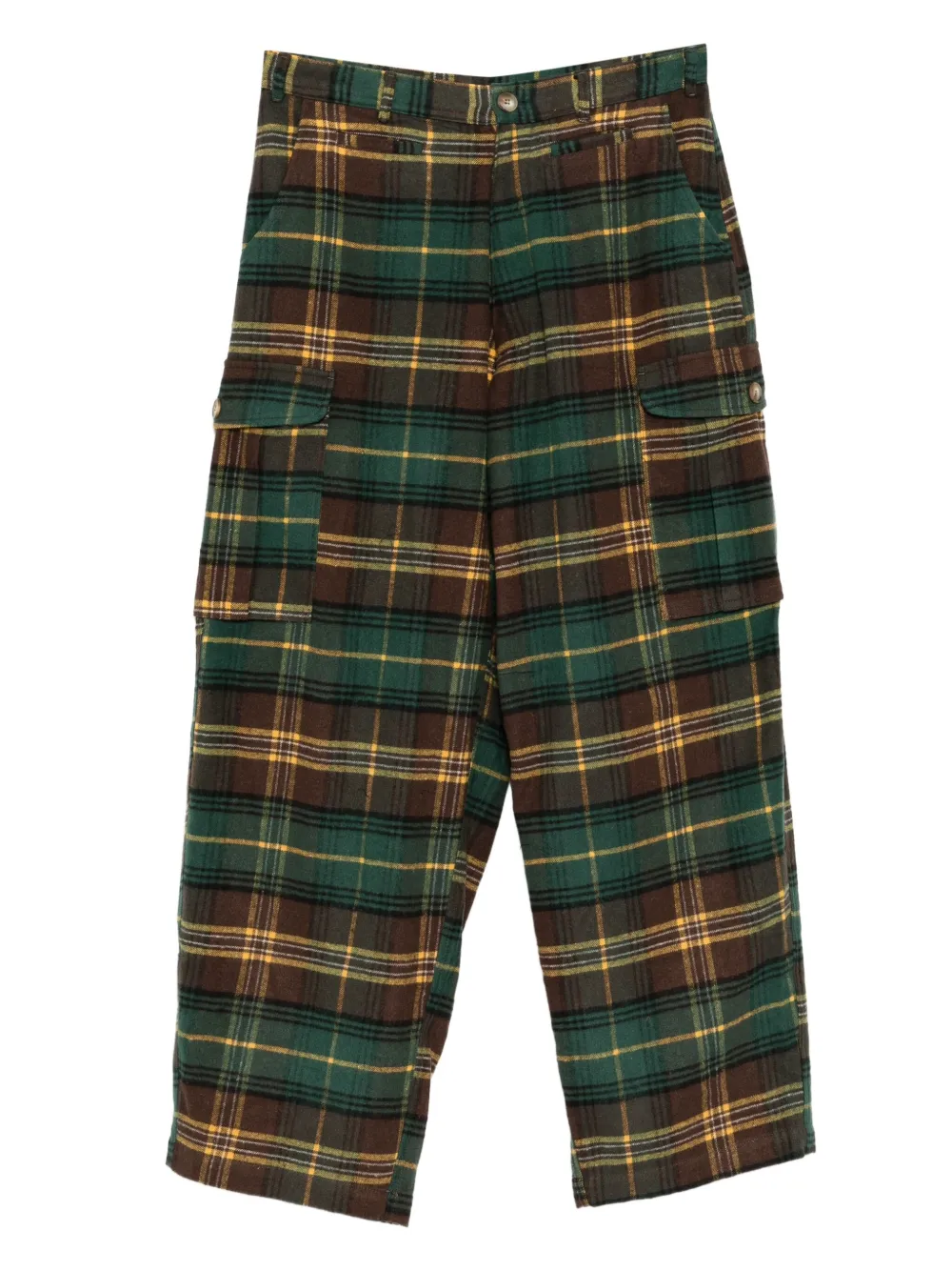 Sky High Farm フランネル カーゴパンツ - グリーン