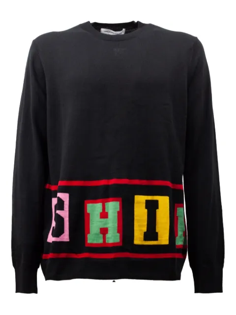 Comme des Garçons Homme long-sleeved crew-neck t-shirt