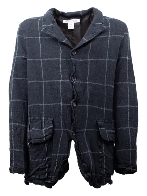 Comme des Garçons Homme checked shirt jacket