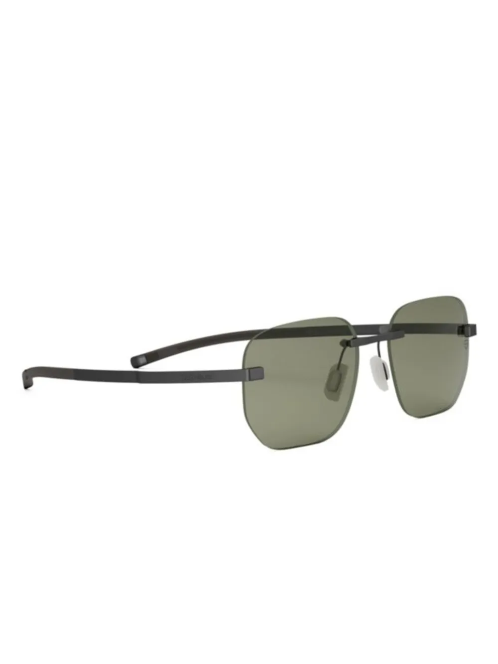 Tag Heuer Eyewear Bril met geometrisch montuur - Zwart