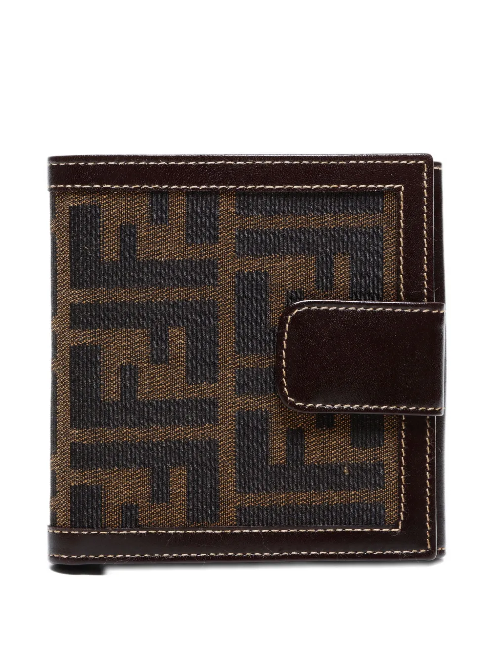 Fendi Pre-Owned 1990-2000s Zucca-pattern wallet | Brown | Image 1
