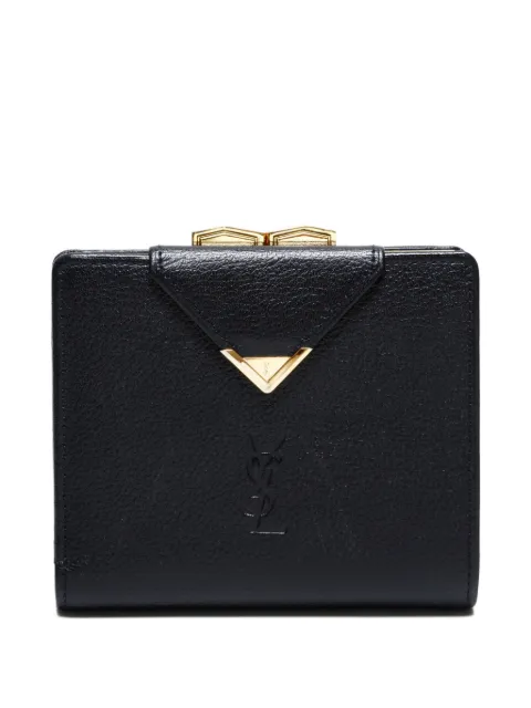 Saint Laurent Pre-Owned 1990-2000 logo-detail wallet 