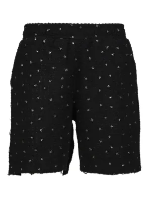 Denim Tears The Cotton Wreath ショートパンツ | ブラック | FARFETCH JP