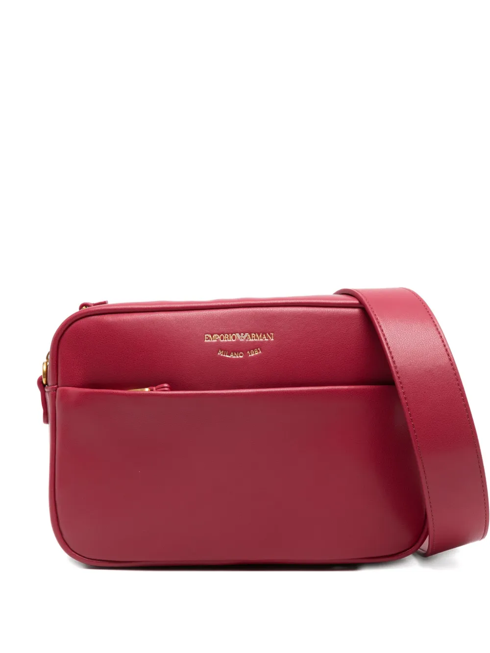 Emporio Armani leather crossbody bag | Red | Image 1