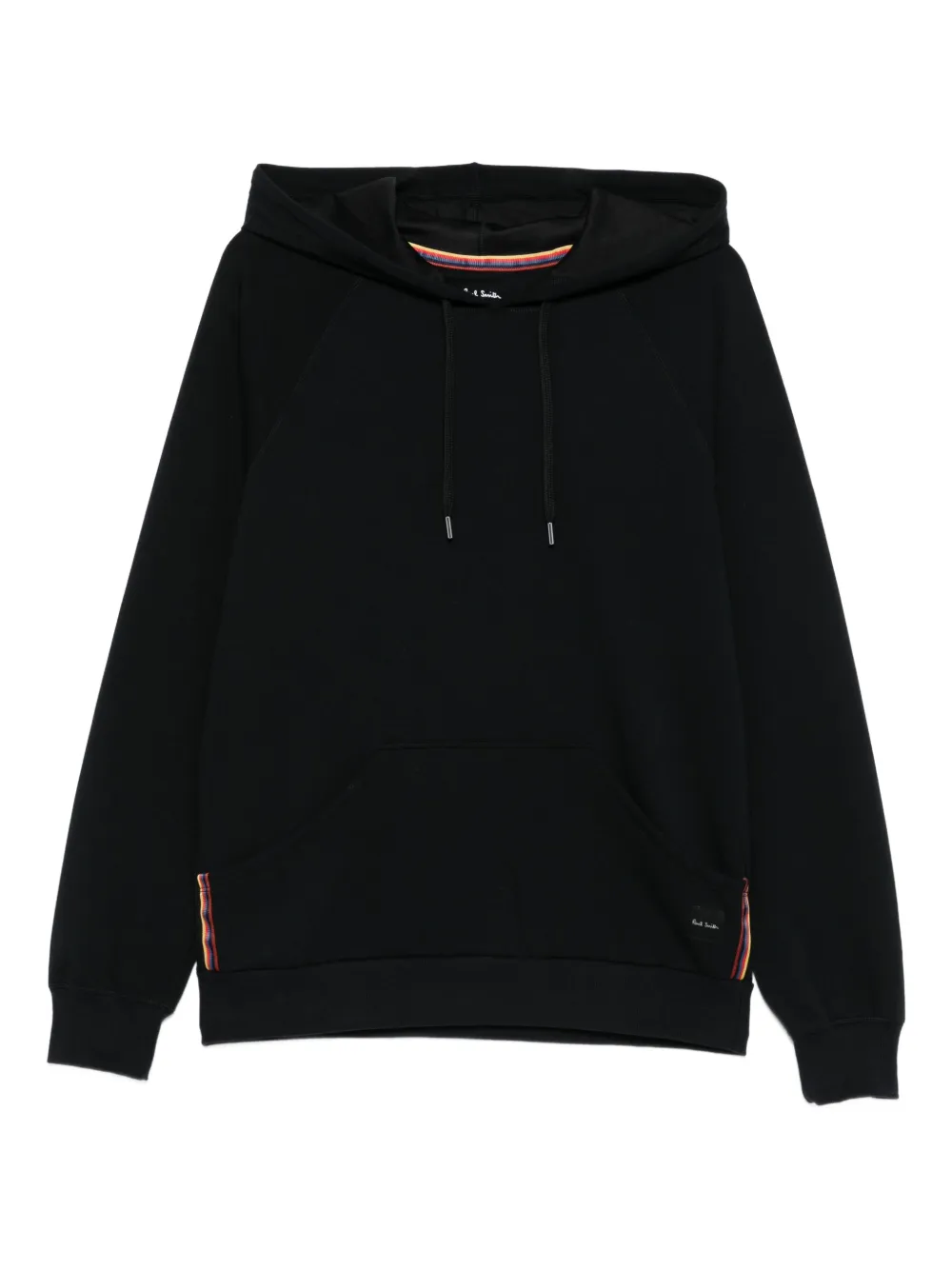 Paul Smith ストライプディテール パーカー - ブラック Paul Smith ストライプディテール パーカー - ブラック