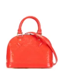 Louis Vuitton Pre-Owned 2012 Monogram Vernis Alma BB satchel - Orange