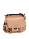 Gucci Pre-Owned 2000-2015 Medium Leather Bamboo Nouveau Fringe crossbody bag - Brown