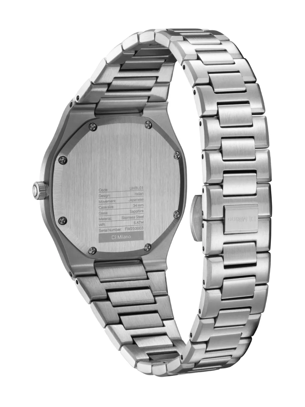 D1 Milano Ultra Thin 34mm In Metallic