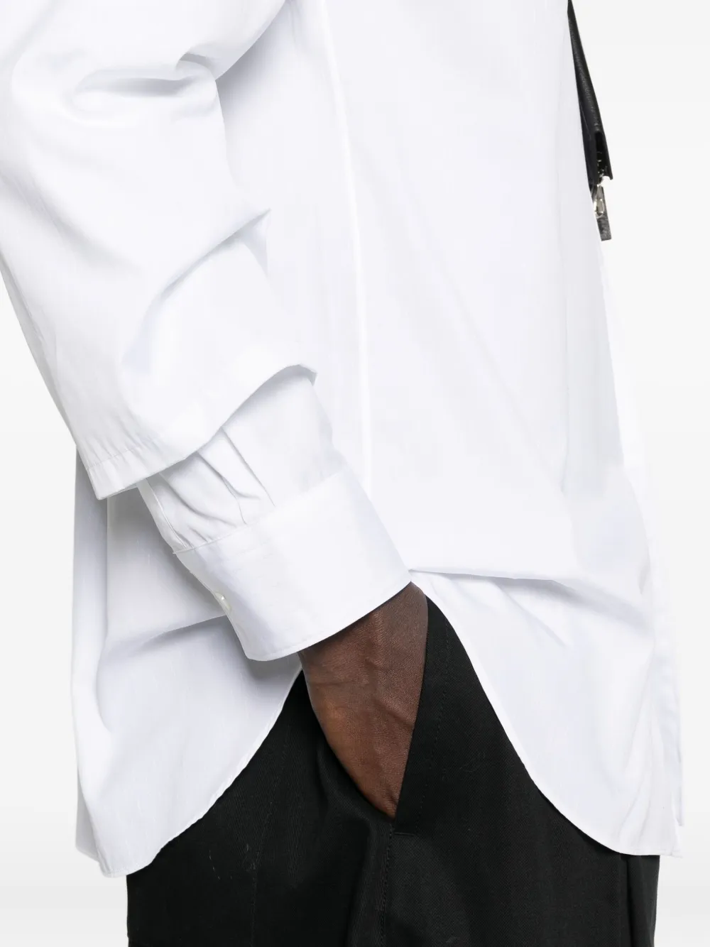 Comme Des Garçons Shirt Overhemd met dubbele cuffs Wit