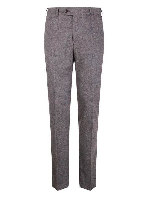 PT Torino pantalones con motivo pied de poule
