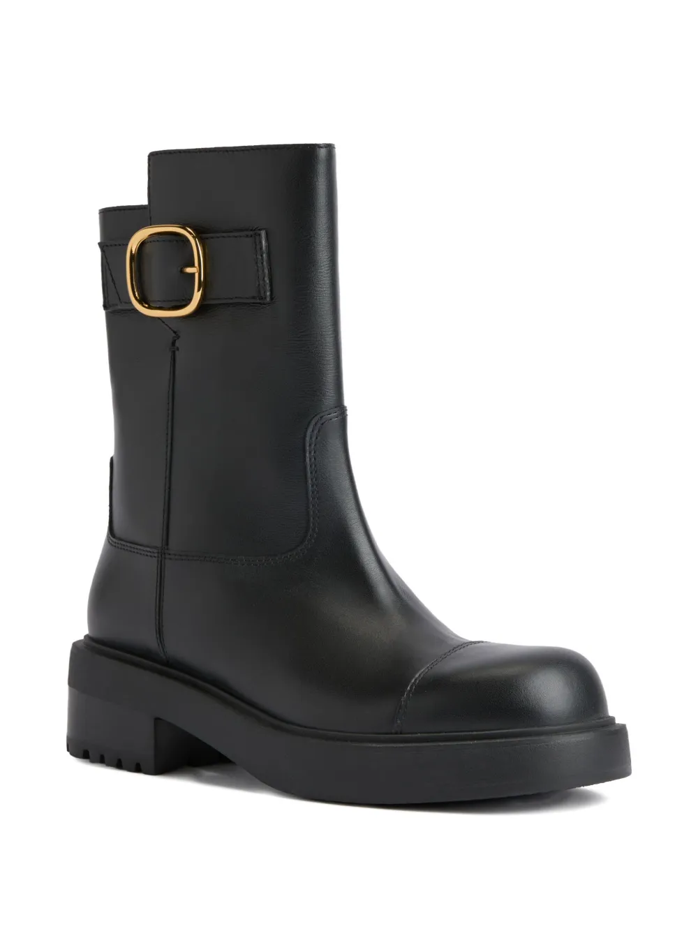 Giuseppe Zanotti Lori Buckle-detail Boots In Black