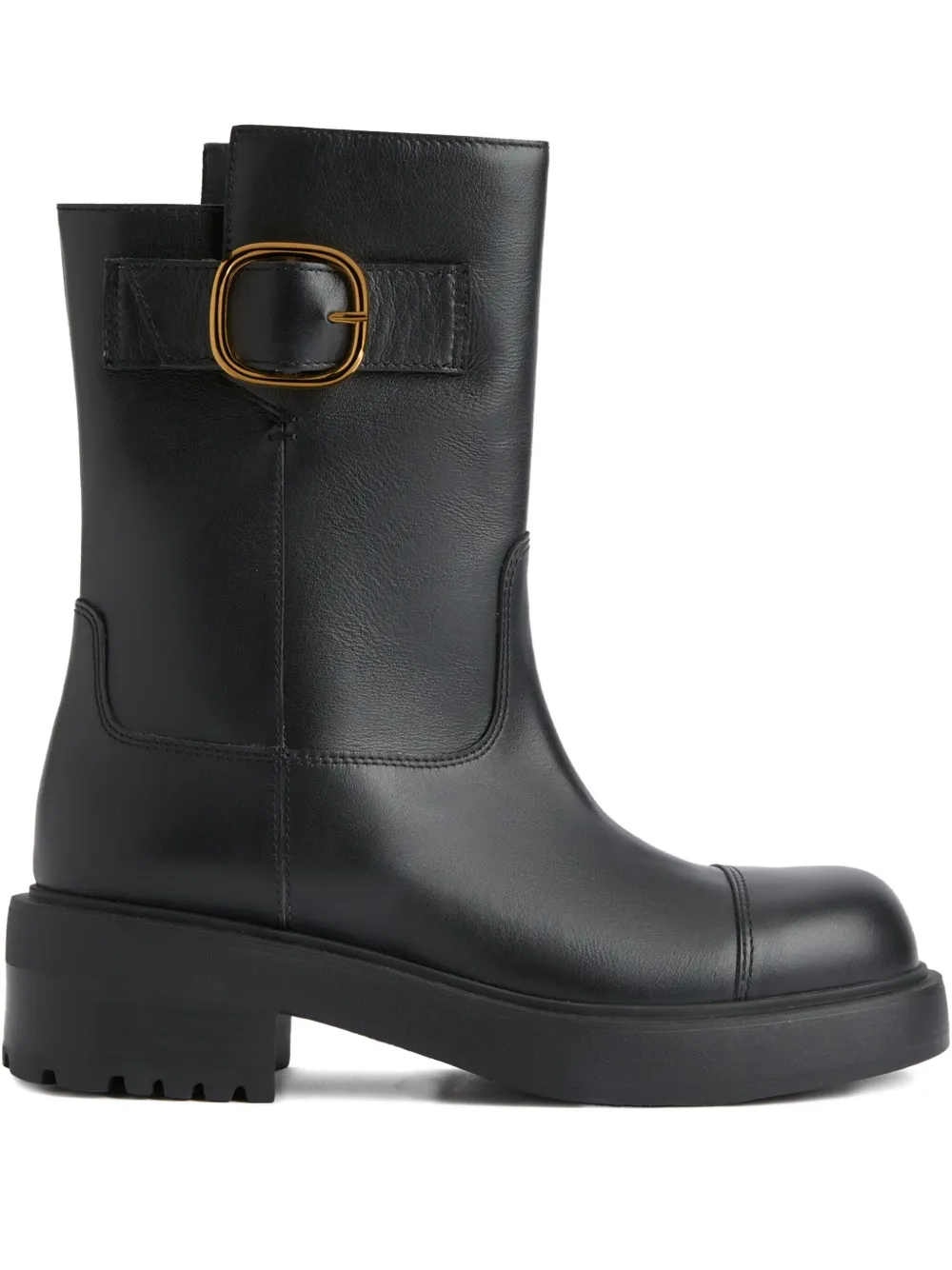 Giuseppe Zanotti Lori Buckle-detail Boots In Black