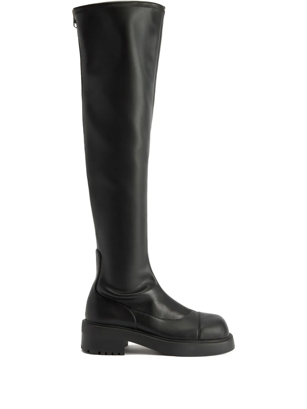 Giuseppe Zanotti Diran Leather Boots In Black