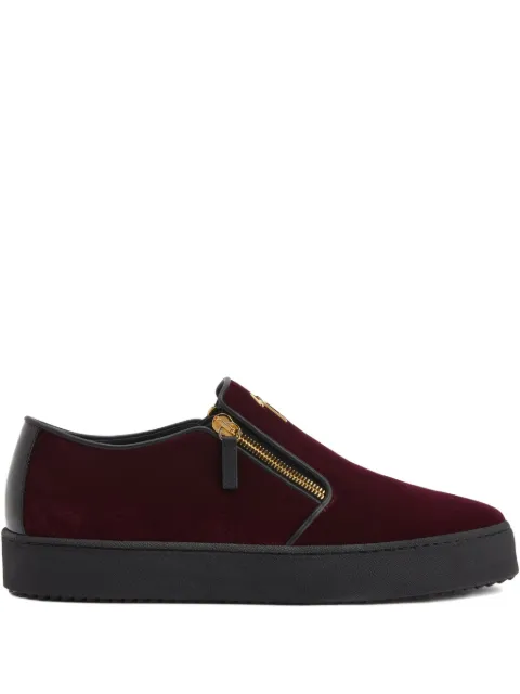 Giuseppe Zanotti Gz-kobe signature-detail zipped slip-ons