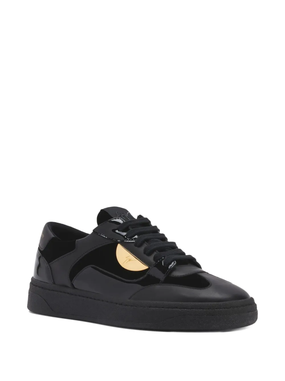 Giuseppe Zanotti Gz94 Metal low-top sneakers Zwart