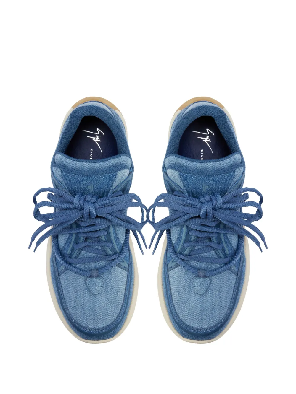 Giuseppe Zanotti GZ-TRAIL sneakers Blauw
