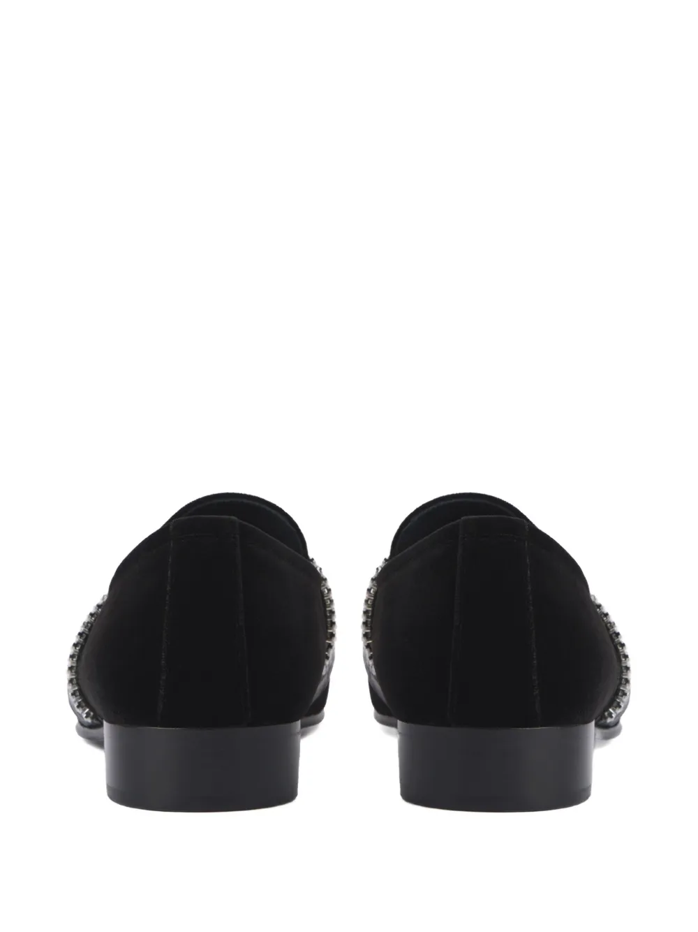 Giuseppe Zanotti Arnaud loafers met krokodillenprint Zwart