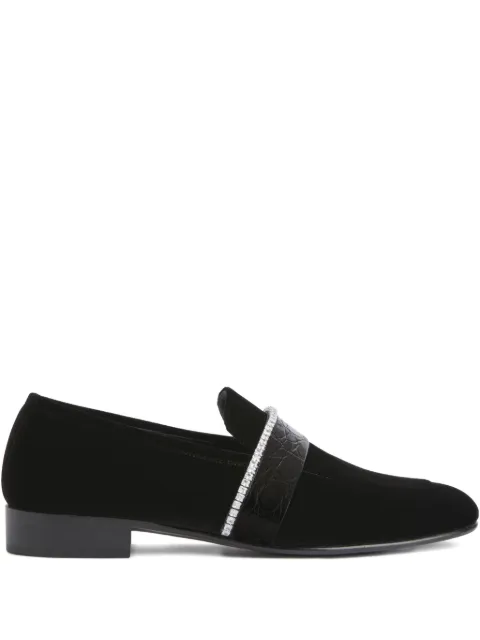 Giuseppe Zanotti Arnaud crocodile-print loafers