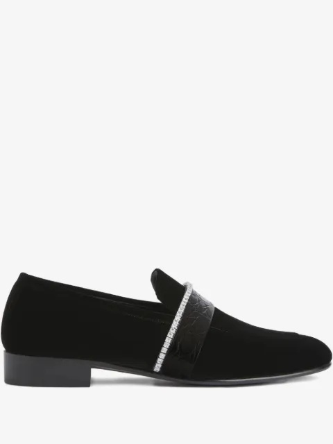 Giuseppe Zanotti Arnaud crocodile-print loafers
