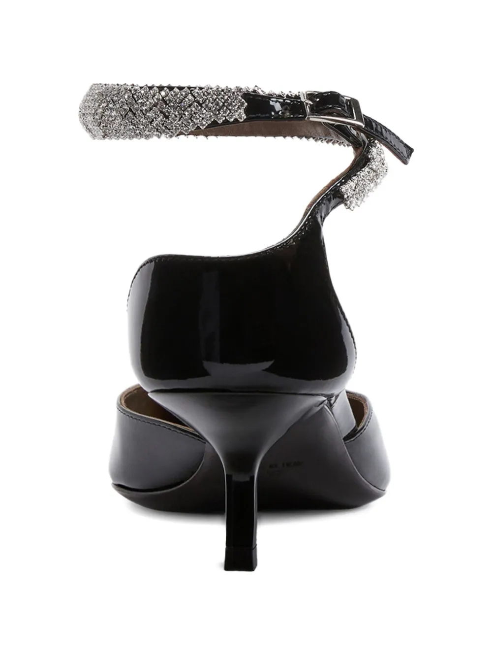 Giuseppe Zanotti 50mm Elenie Crystal-embellished Pumps In Black