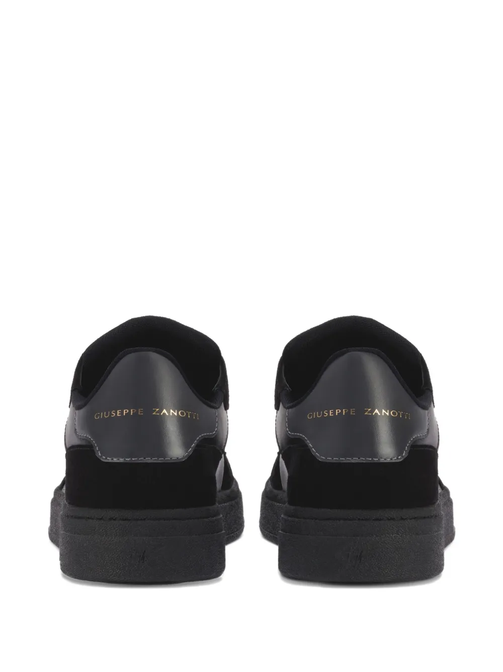 Giuseppe Zanotti Leren sneakers Zwart