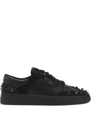 Giuseppe Zanotti GZ94 double-zip low-top Sneakers | Black