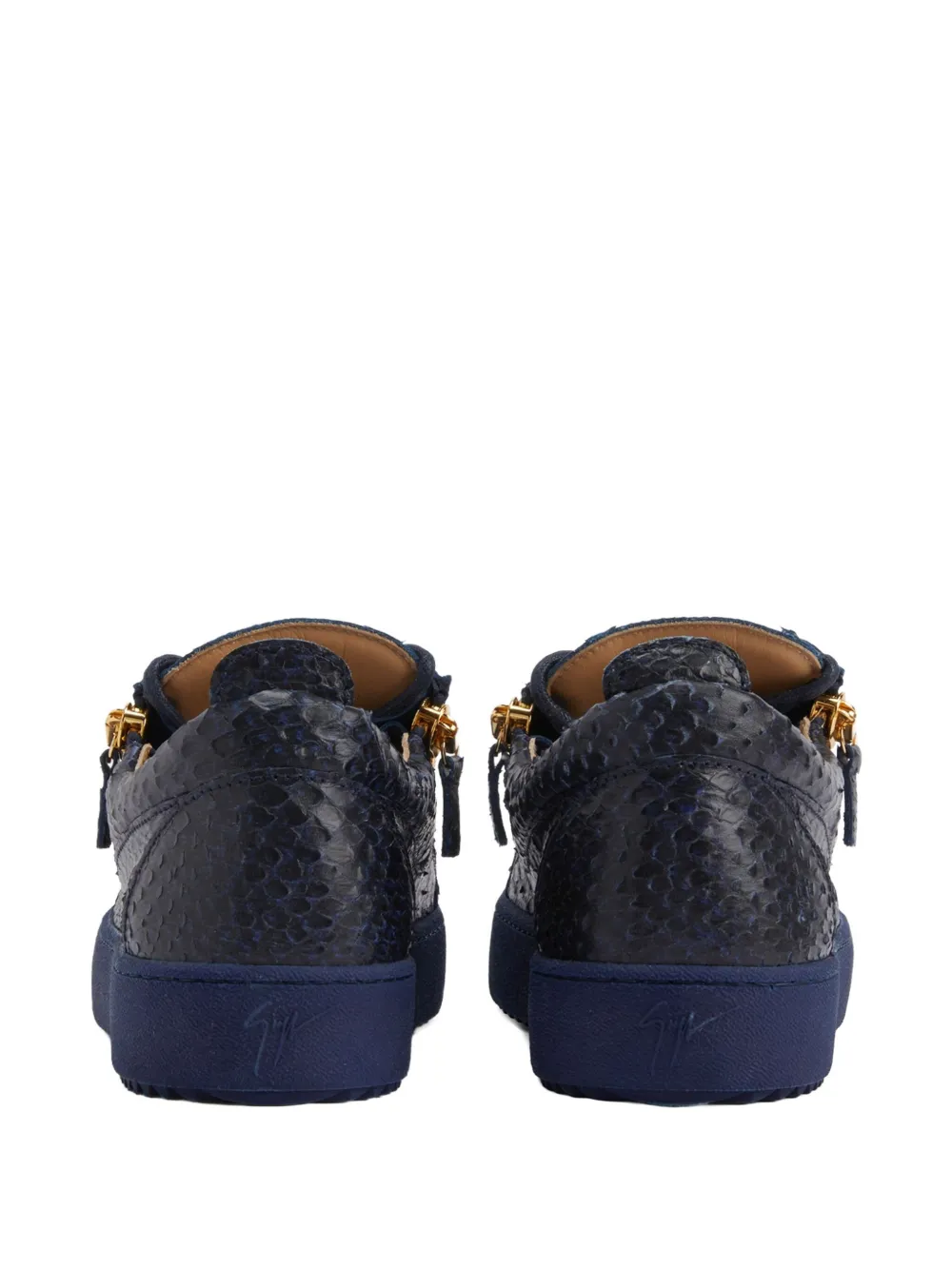 Giuseppe Zanotti Frankie sneakers met print Blauw