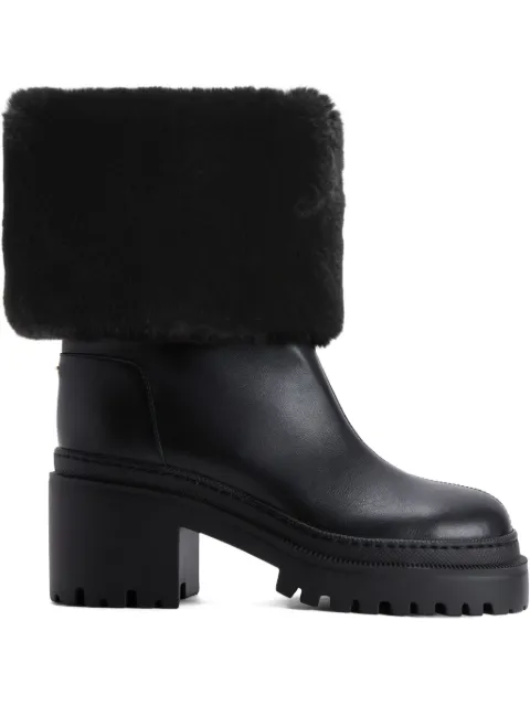 Giuseppe Zanotti MAIRI fur-cuff boots