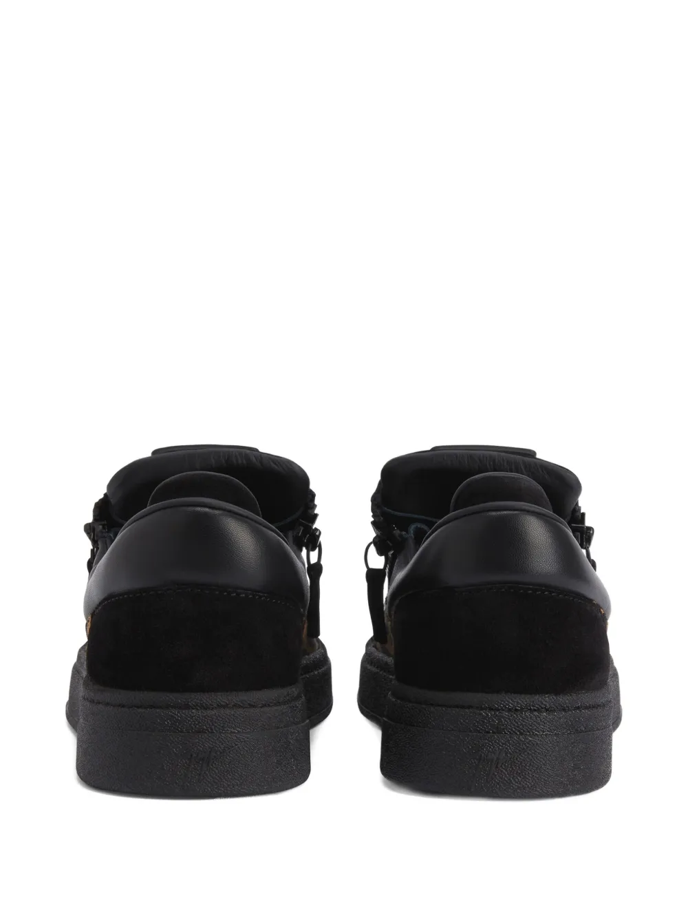 Giuseppe Zanotti GZ94 sneakers met zebraprint Zwart