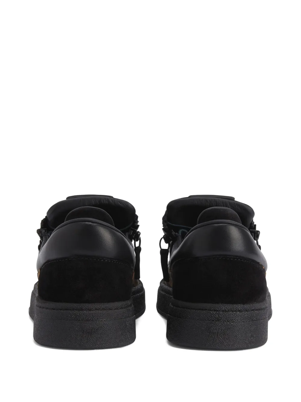 Giuseppe Zanotti GZ94 sneakers met zebraprint Zwart