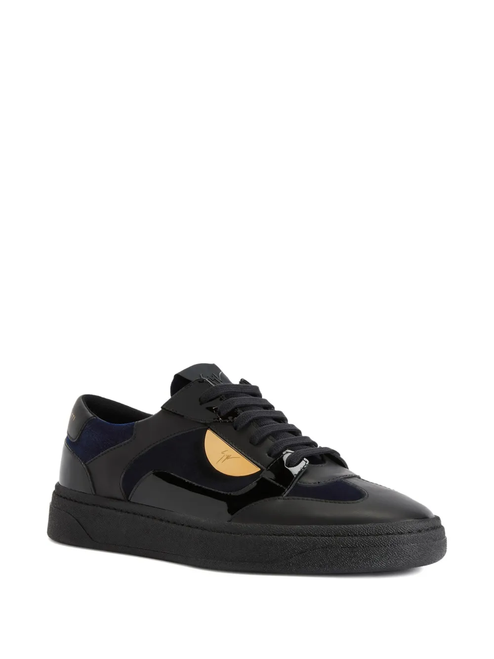 Giuseppe Zanotti Gz94 Metal low-top sneakers Zwart