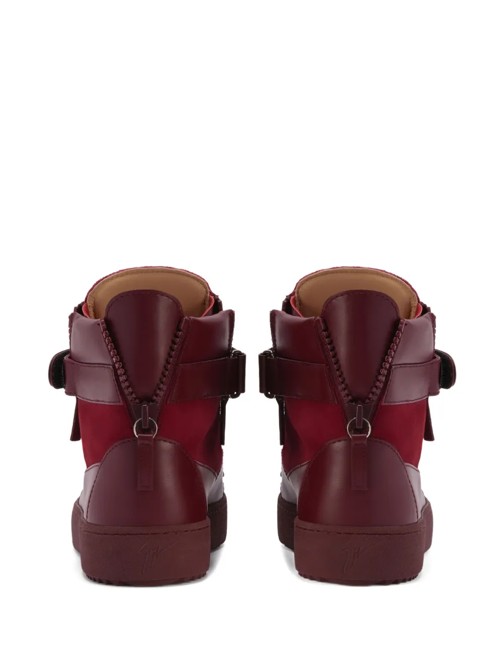 Giuseppe Zanotti Coby Matt sneakers Rood