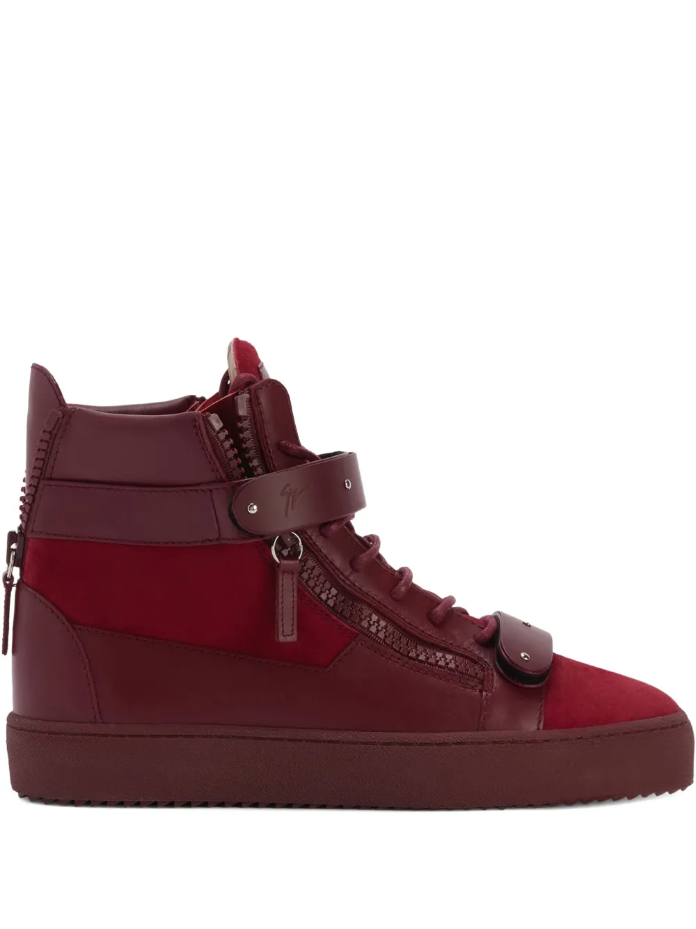 Giuseppe Zanotti Coby Matt sneakers | Red | Image 1