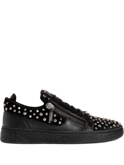 Giuseppe Zanotti GZ94 stud-adorned zip-up sneakers