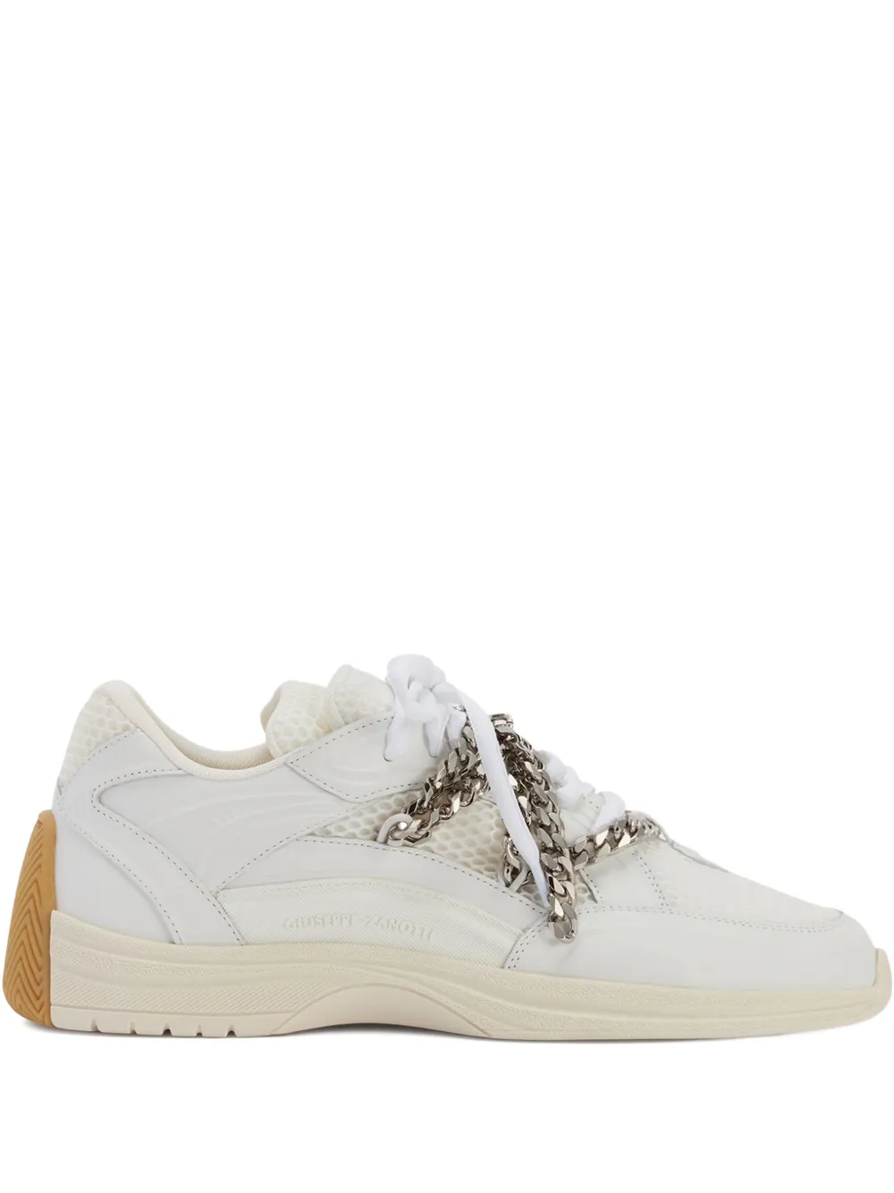 Giuseppe Zanotti tenis con cadena | blanco | Image 1