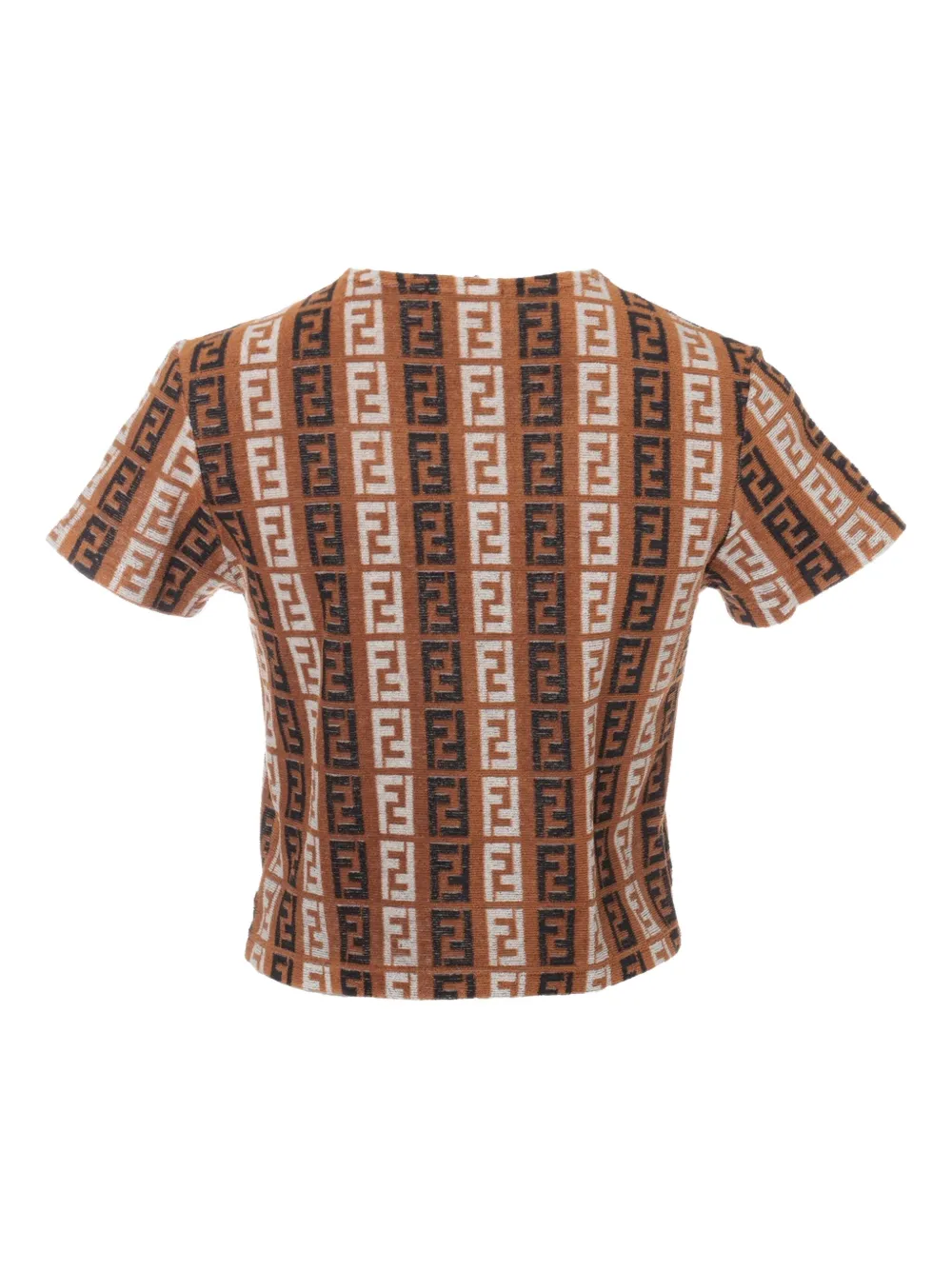 Fendi Pre-Owned 1980-1990 FF logo short-sleeve T-shirt | Image 2