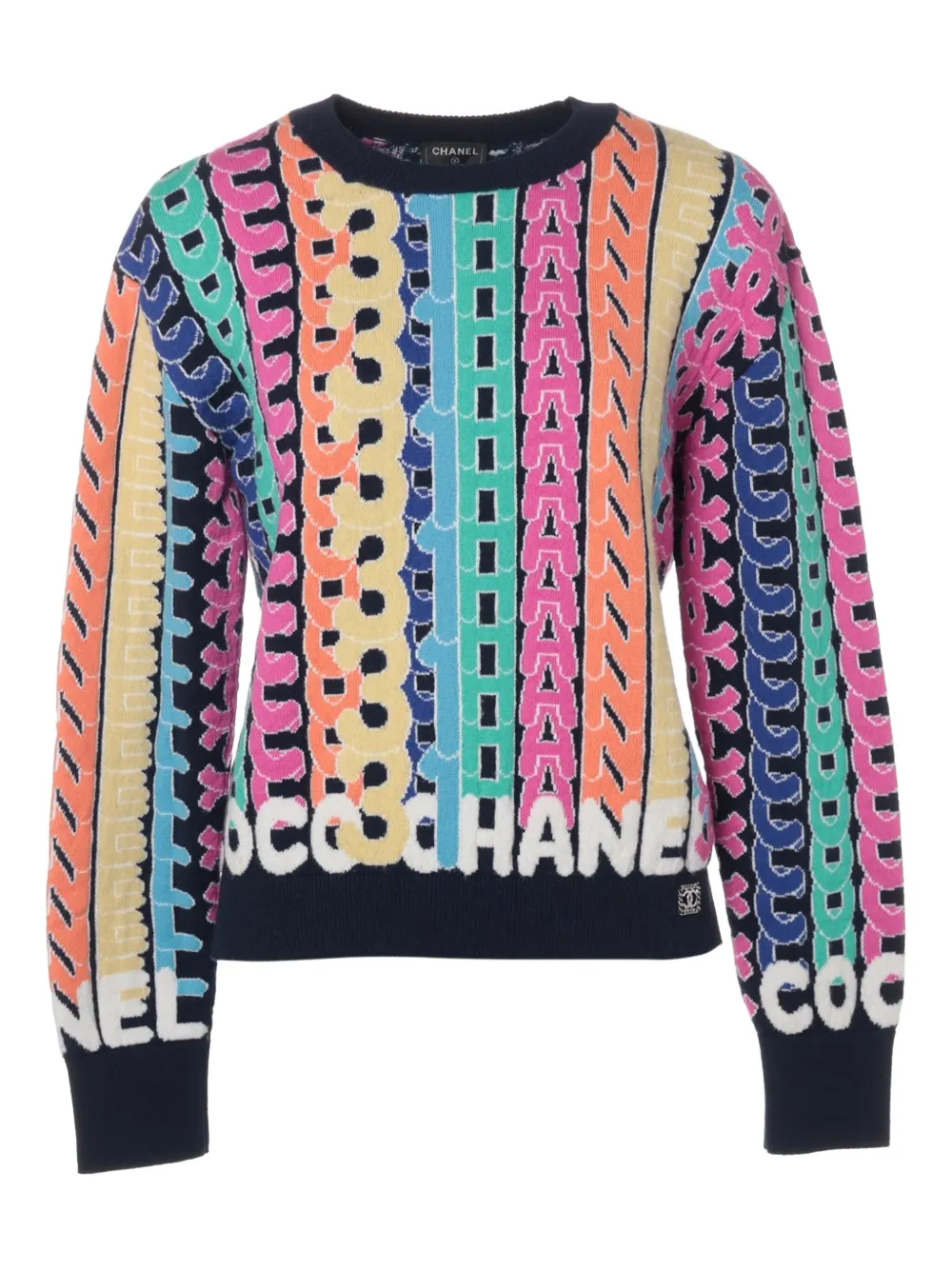 CHANEL Pre-Owned 2021 cashmere sweater | noir | Image 1