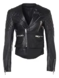 Balenciaga Pre-Owned 2000-2010 quilted leather jacket - Black