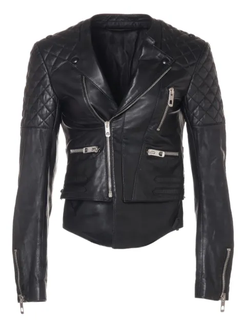 Balenciaga Pre-Owned 2000-2010 quilted leather jacket